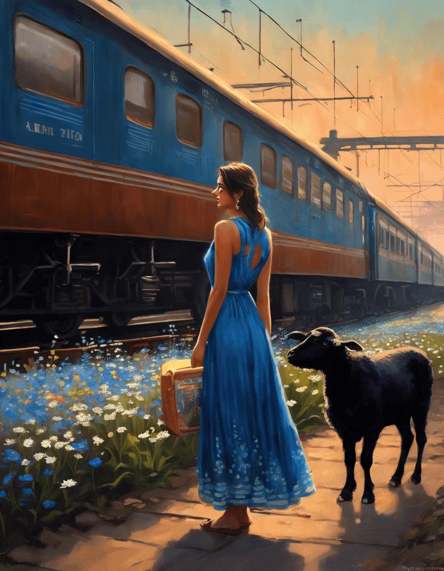 1083 Steps to the Girl in a Blue Dress