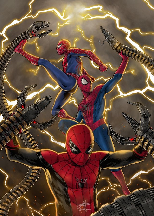 Spiderman Fan art Poster